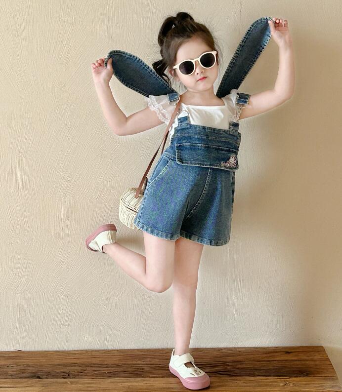 2024年夏★子供服　トップス&サロペット分けて販売★90-140cm★