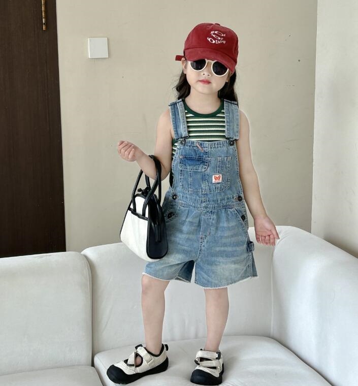 2024★夏新作★韓国風子供服★Tシャツ★サロペット★80-140CM