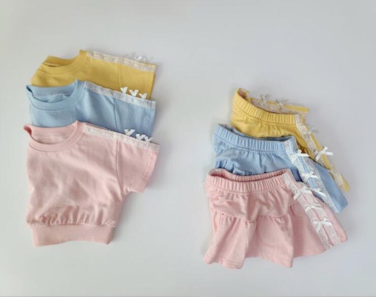 2024夏★子供服　トップス+ズボン　セット　80-130cm★3色