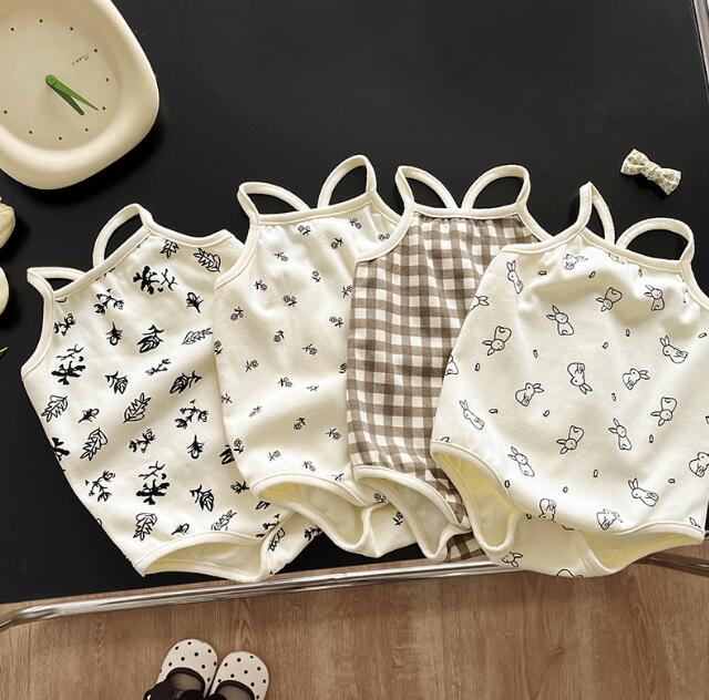 2024新品★ベビー服★ロンパース★66-90cm★4種