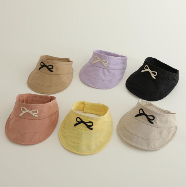 「2024」子供用★帽子★キャップ★キッズ★蝶結び★韓国風★カジュアル★6色
