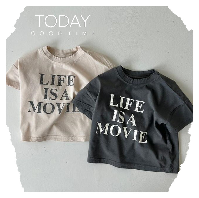 「2024」子供服★トップス★Tシャツ★半袖★韓国風子供服★キッズ★2色★80-120CM