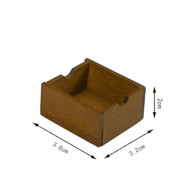 ミニチュア ドールハウス用家具 フィギュア ぬい撮 1:12dollhouse BJD微景観 ドール撮影 収納ボックス 木製