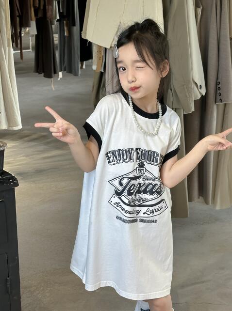 2024夏新品★子供服　ワンピース★100-160cm