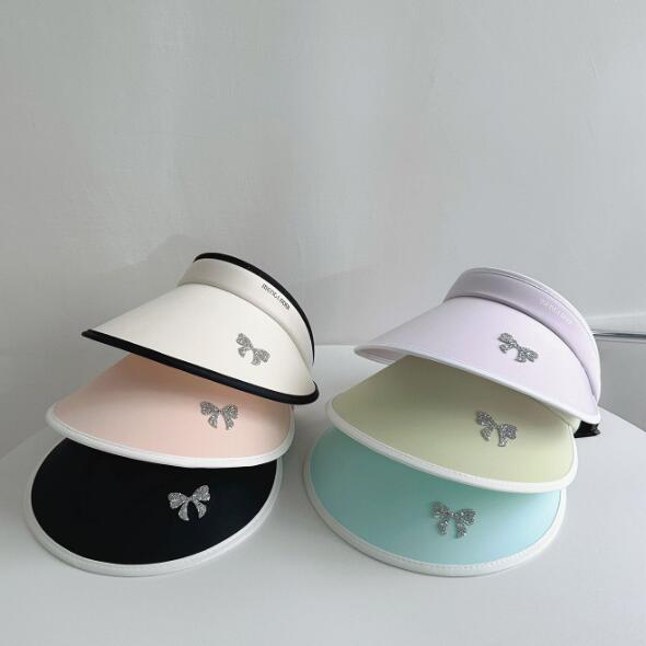 「2024」子供用★帽子★キャップ★キッズ★ハット★蝶結び★韓国風★6色