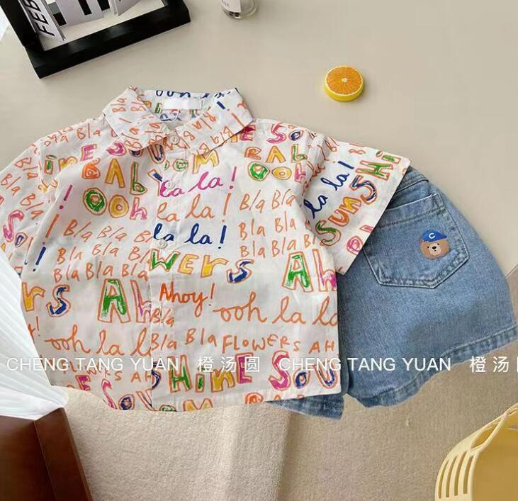 2024夏★子供服　トップス　シャツ★90-140cm★5種