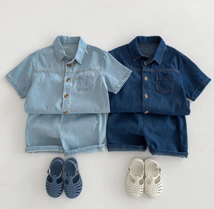 2024夏★子供服　トップス+ズボン　セット　80-130cm★2色