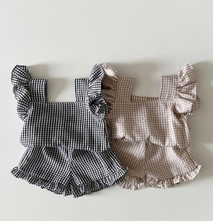 2024★夏新作★韓国風子供服★トップス+ズボン★2色73-100CM