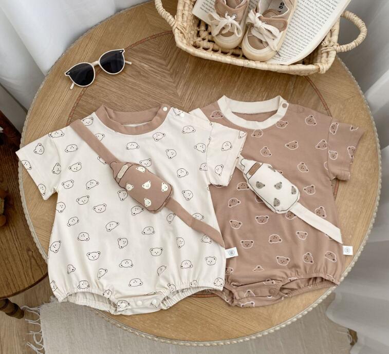 2024新品★ベビー服★ロンパース★66-90cm★2色