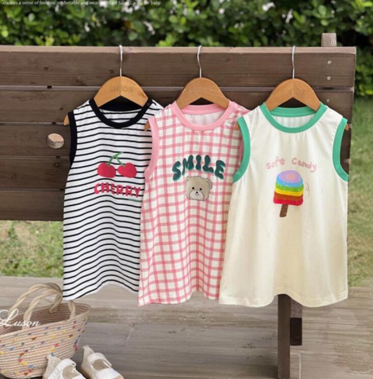 2024新品★子供服　ワンピース★90-140cm★3色