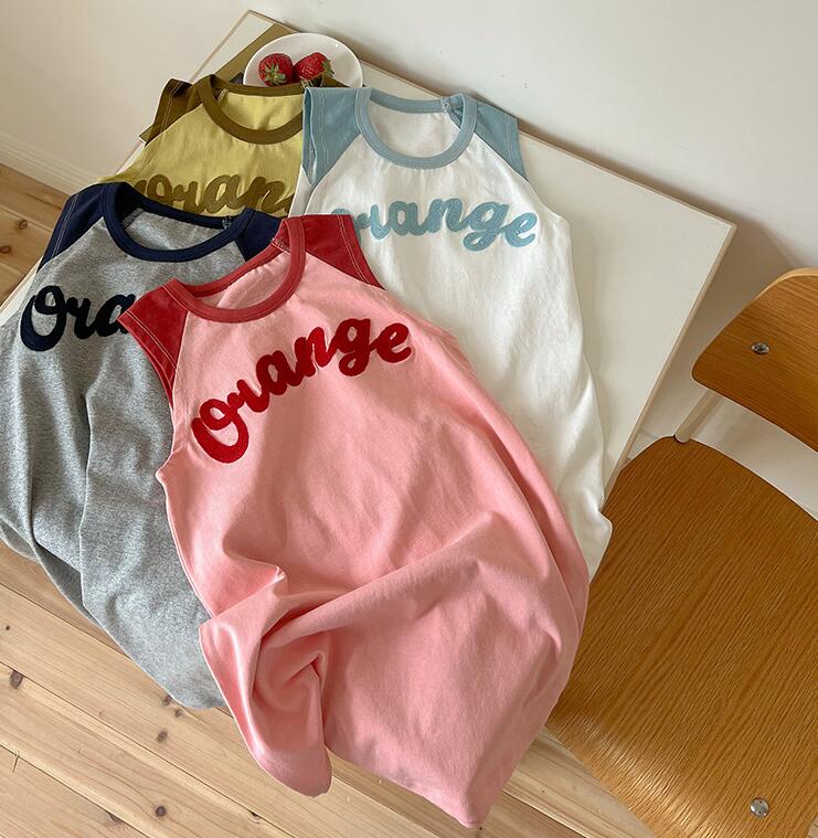 2024★夏新作★韓国風子供服★ワンピース★4色90-160CM