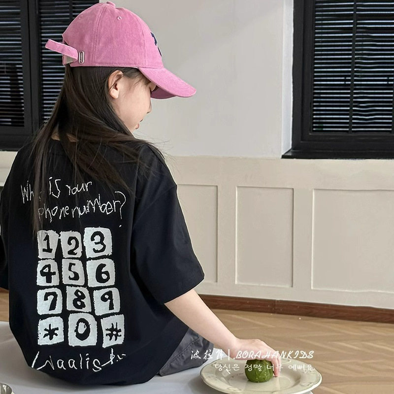 2024★夏新作★韓国風子供服★Tシャツ★90cm〜170cm