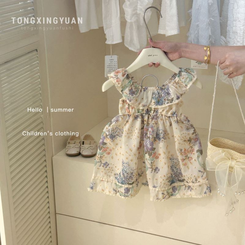 2024★夏新作★韓国風子供服★ワンピース★80cm〜130cm