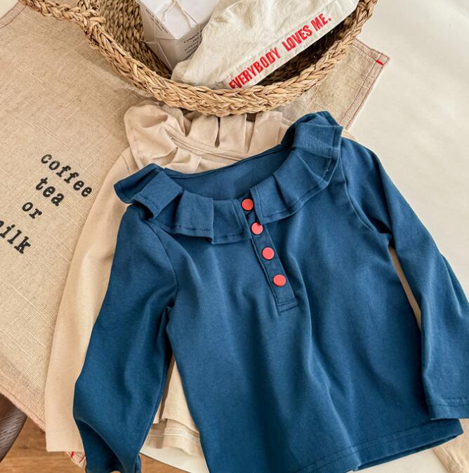 「2024」子供服★トップス★Tシャツ★長袖★韓国風子供服★2色80cm〜130cm