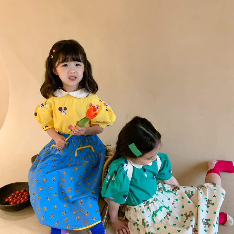 2024★夏新作★韓国風子供服★トップス★80cm〜140cm 2色