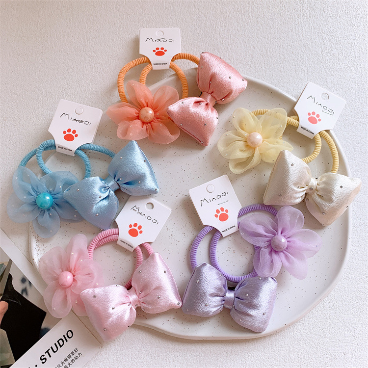 髪飾り★まとめ髪用★ヘアアクセサリー★子供用★ヘアゴム★可愛い