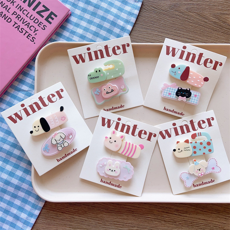 2024新品雑貨★髪飾り　ヘアビン★アクセサリー★5組