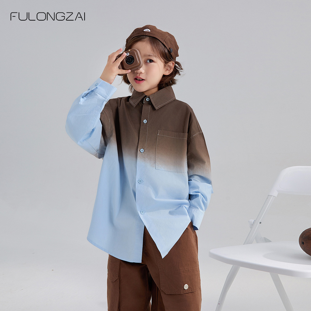 2024年秋新品★子供服　トップス　シャツ★110cm〜170cm