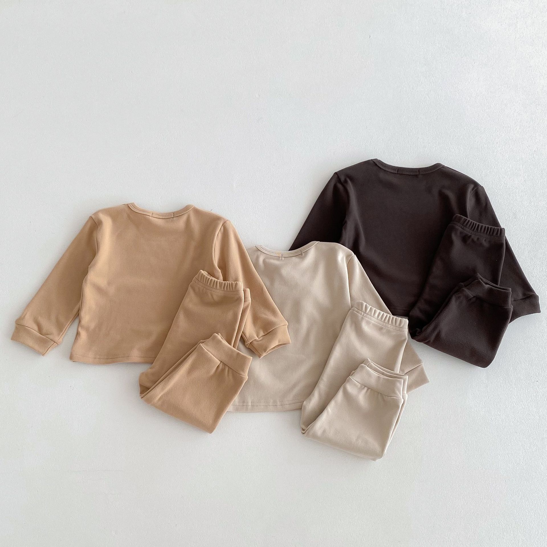 2024秋新品★子供服　セットアップ★80cm〜130cm 3色