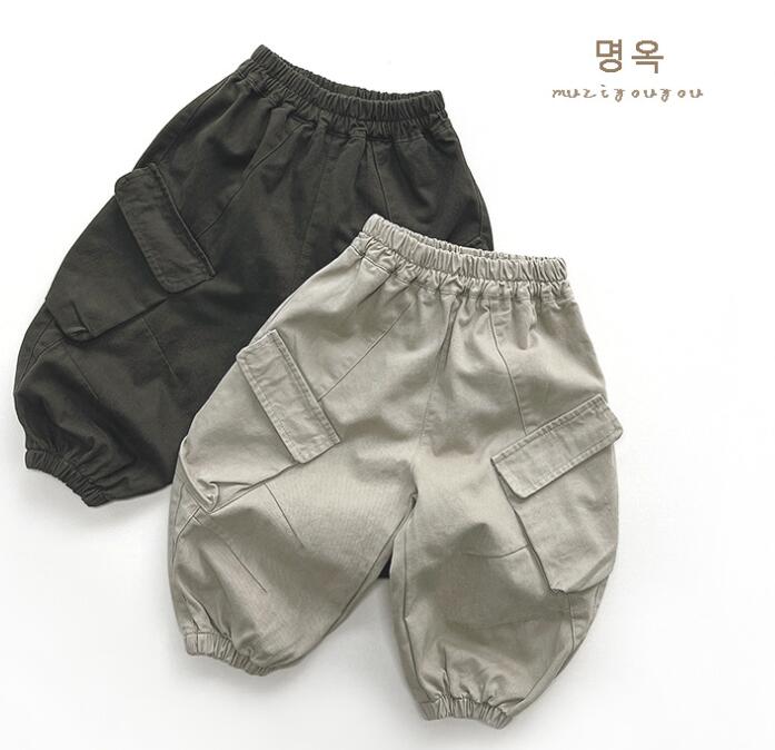 2024秋新入荷★子供服　ズボン★80cm〜130cm 2色