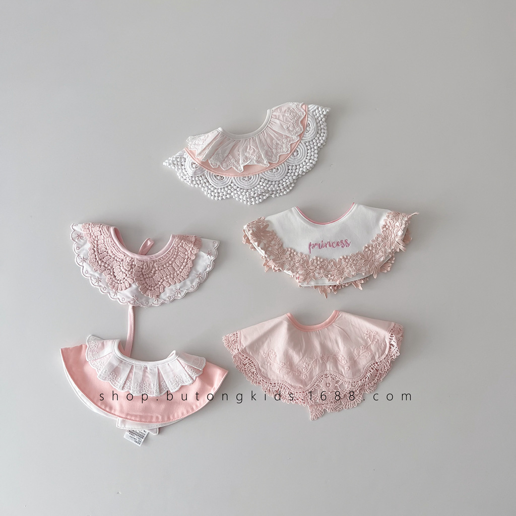 2024★ベビー用★食事用エプロン★食事用ビブ★涎掛け★ 4色