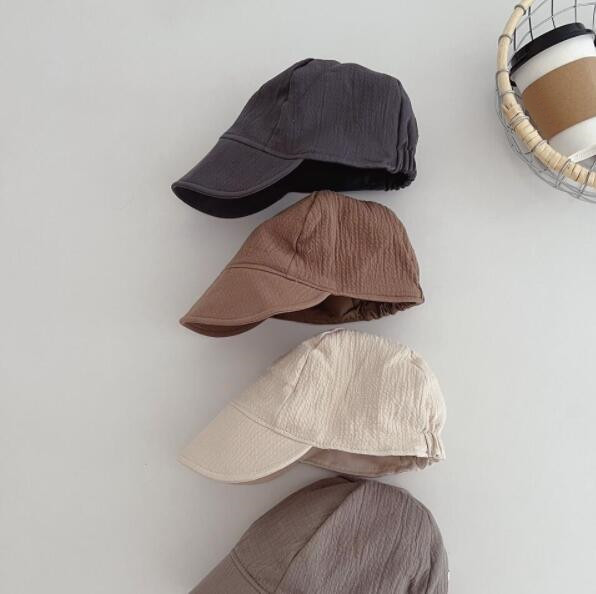 「2024」子供用★帽子★キャップ★キッズ★無地★4色