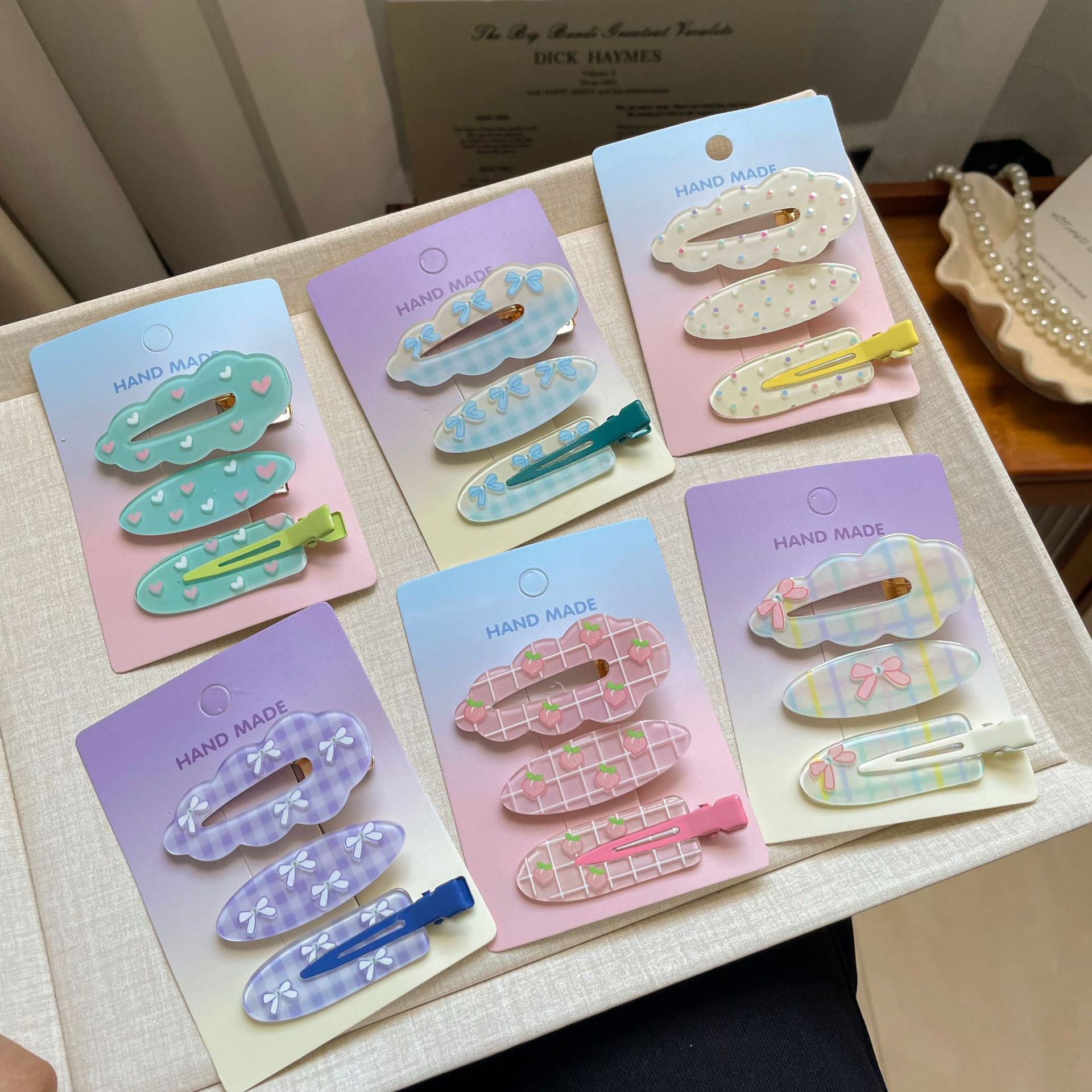 髪飾り★まとめ髪用★ヘアアクセサリー★ヘアピン★3枚入り★韓国風