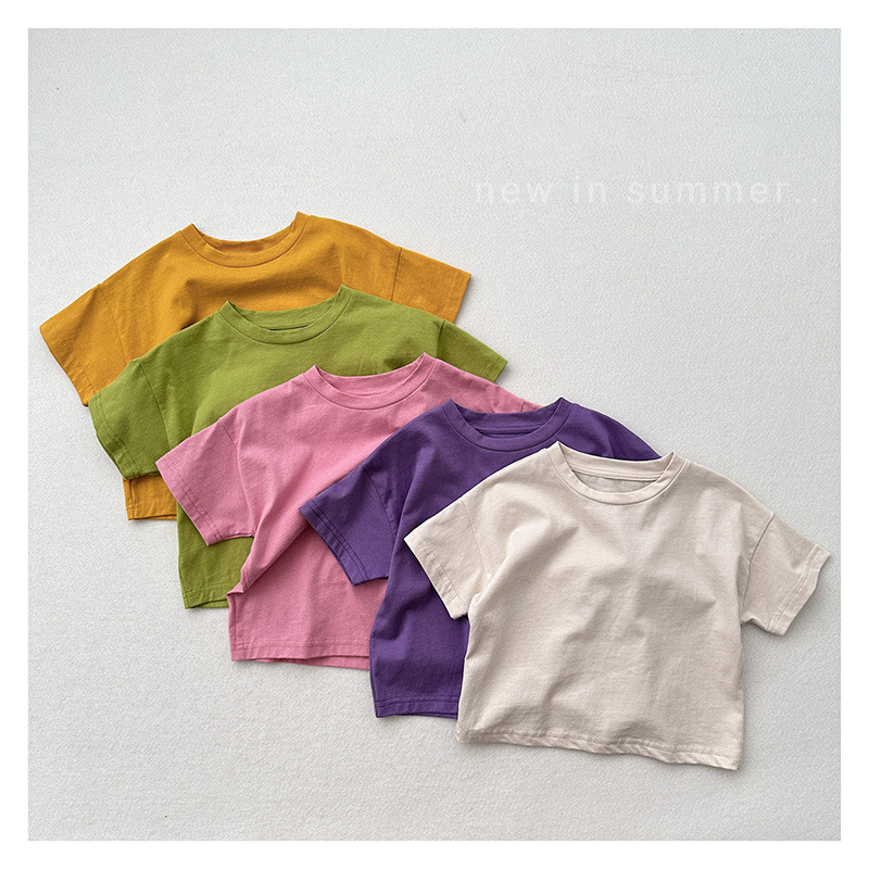 「2024」子供服★トップス★Tシャツ★韓国風子供服★5色80cm〜130cm