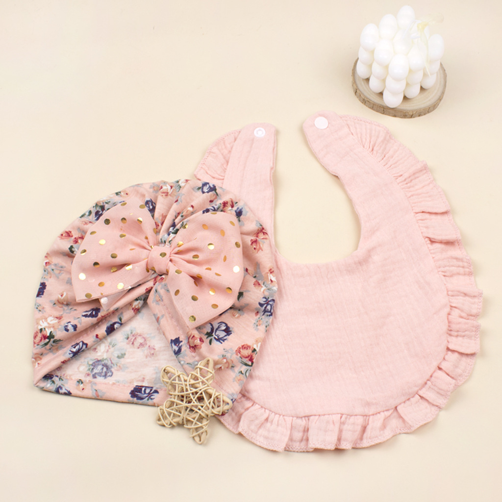 よだれかけ★子供用★涎掛け+帽子★ベビー向け★赤ちゃん用★可愛い★8色