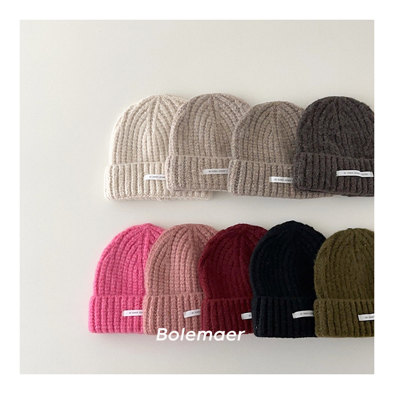 2024年新品★子供用ハット★帽子　ニット帽★ 9色
