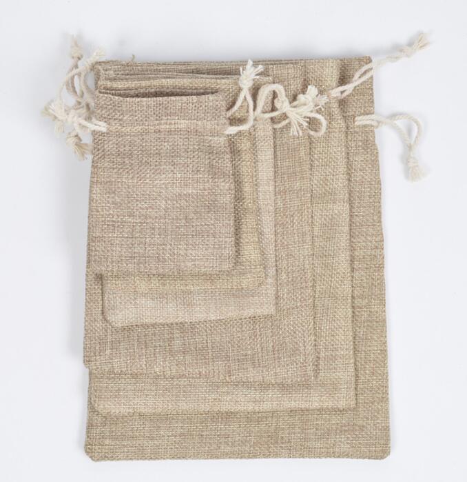 ★人気商品★麻袋巾着　巾着袋　★プレゼント包装袋