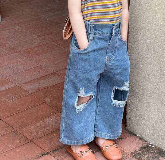 「2024」子供服★ズボン★ボトムス★ジーンズ★韓国風子供服★90cm〜140cm