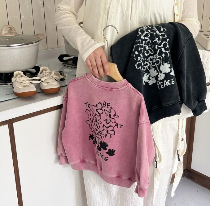 「2024」子供服★トップス★長袖★韓国風子供服★2色80cm〜140cm