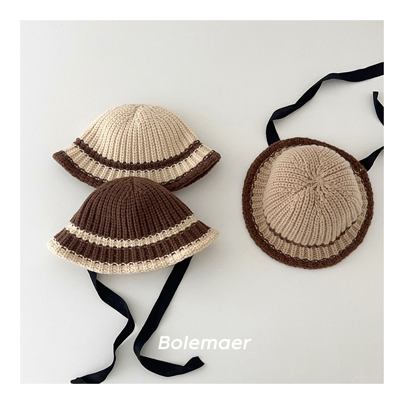 「2024」子供用★帽子★ニット帽子★バケットハット★キッズ★可愛い★3色