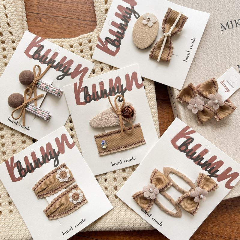 雑貨★子供髪飾り　ヘアビン★アクセサリー★6色