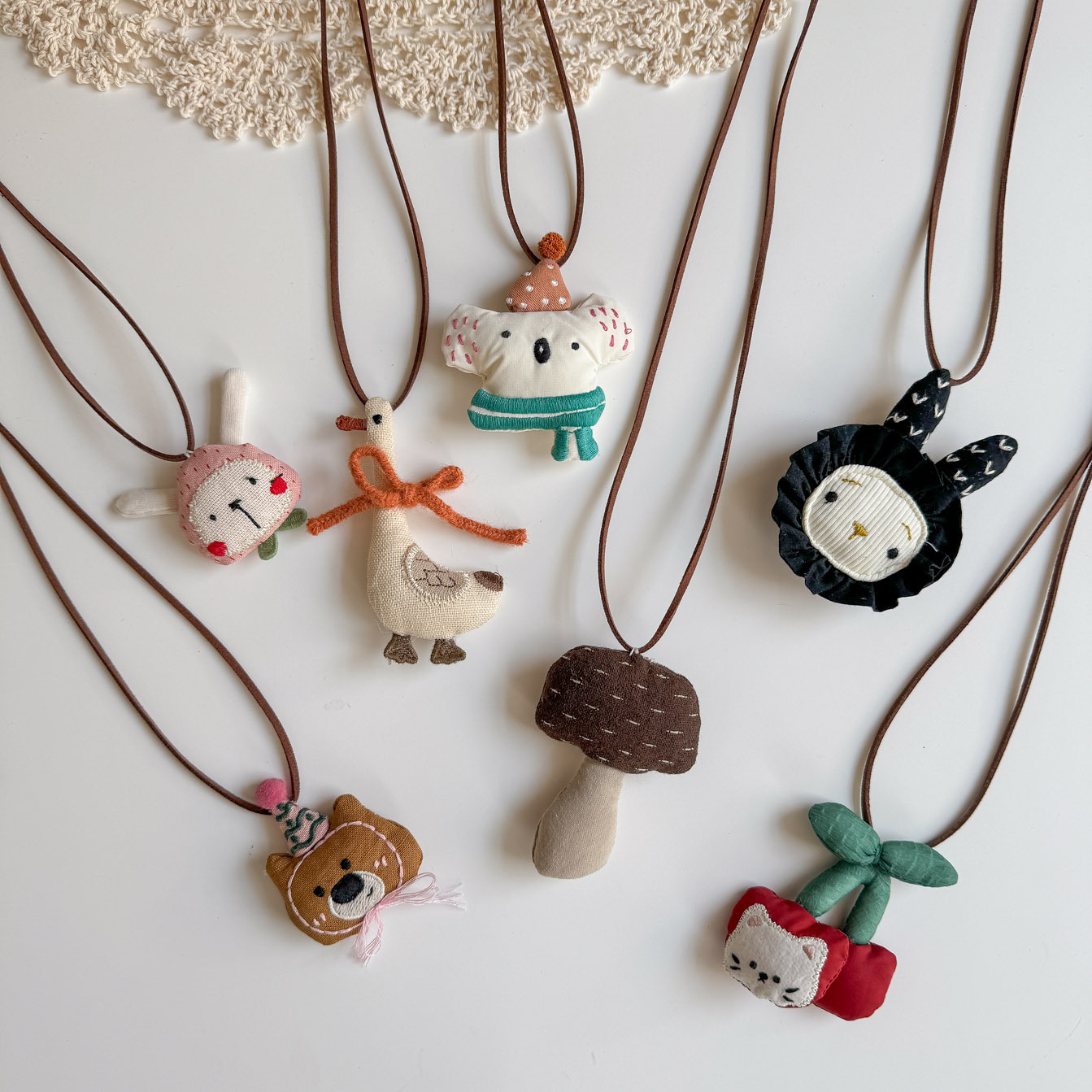 2024新品★子供ネックレス　可愛いキャラクター飾り★アクセサリー★8色