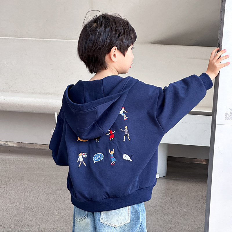 2024秋新品★子供服 　コート　パーカー★100cm〜150cm 2色