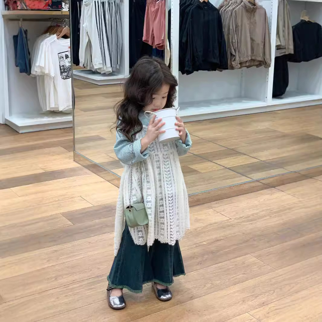 2024★春秋新作★韓国風ベビー服★トップス★ワンピース★ズボン★90cm〜140cm 3色