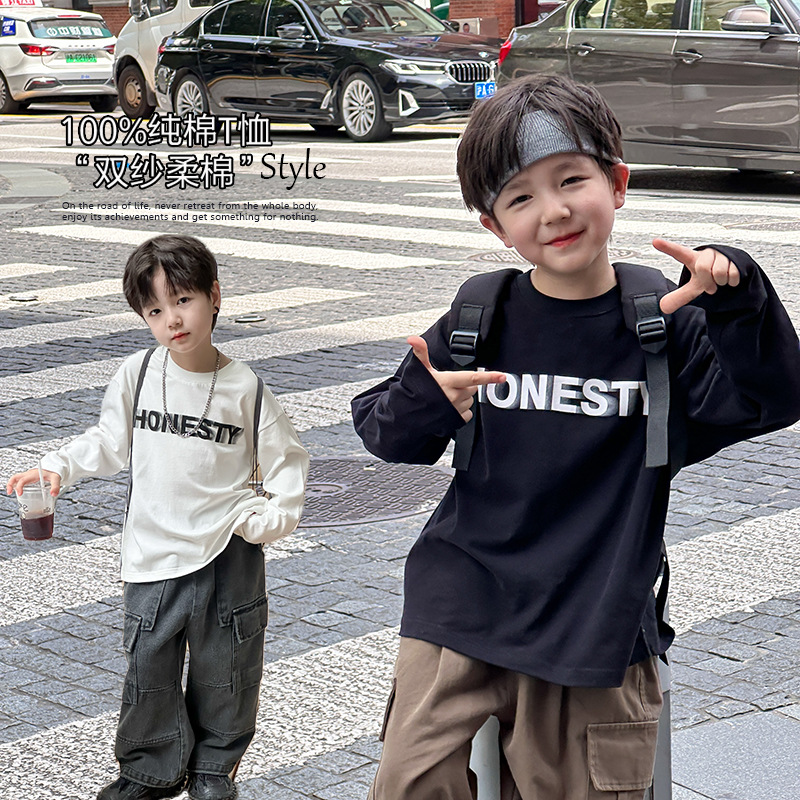 2024秋新作★子供服　トップス★90cm〜160cm 2色