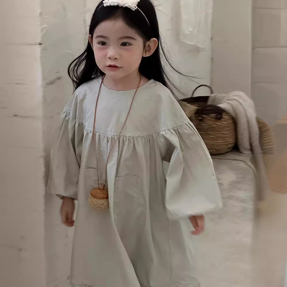 「2024」子供服★ワンピース★長袖★韓国風子供服★90cm〜150cm