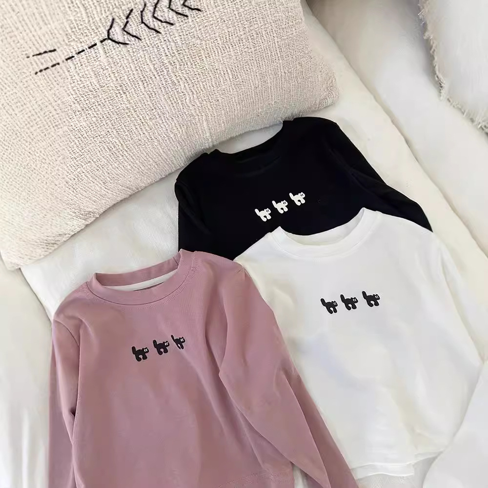 「2024」子供服★トップス★Tシャツ★韓国風子供服★3色90cm〜150cm