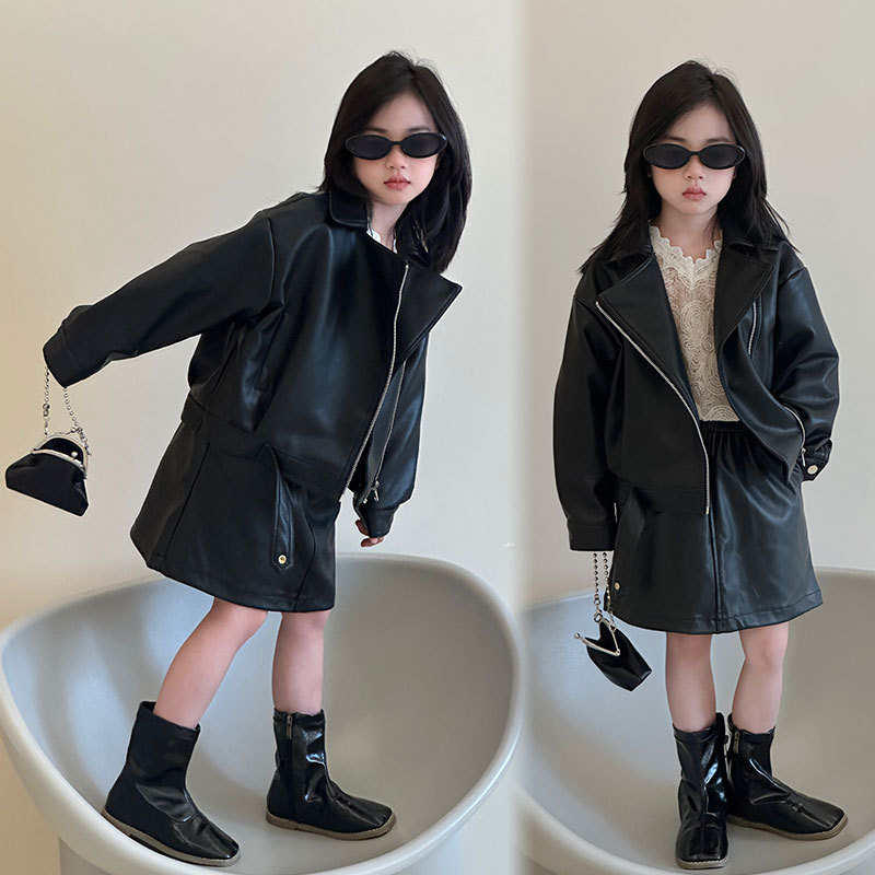 2024秋新品★子供服　コート&コート+スカートセット★90cm〜160cm