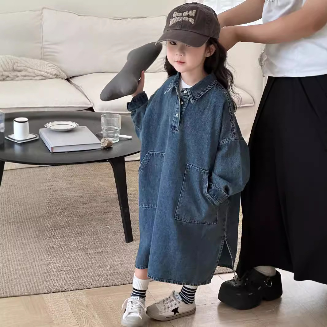 2024★春秋新作★韓国風子供服★ワンピース★90cm〜150cm