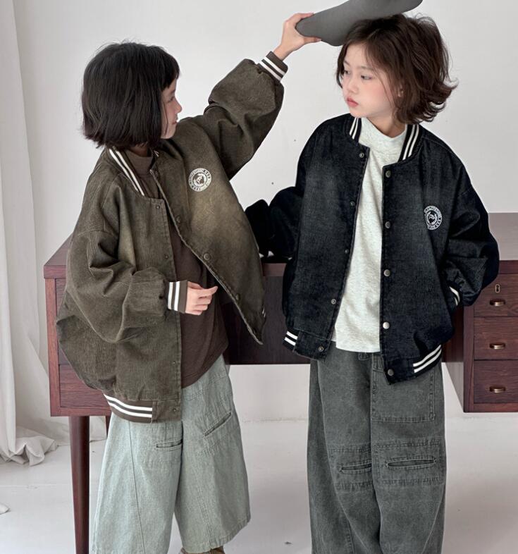 2024秋新品★子供服 　コート★90cm〜140cm 2色