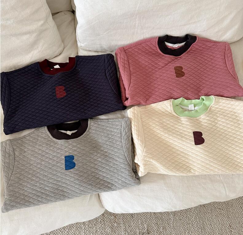 2024秋冬新品ZXR★子供服　トップス★90cm〜150cm 4色