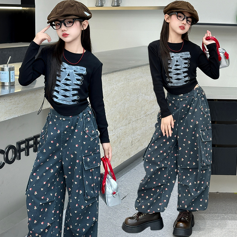「2024」子供服★トップス★ズボン★韓国風子供服★2色120cm〜170cm