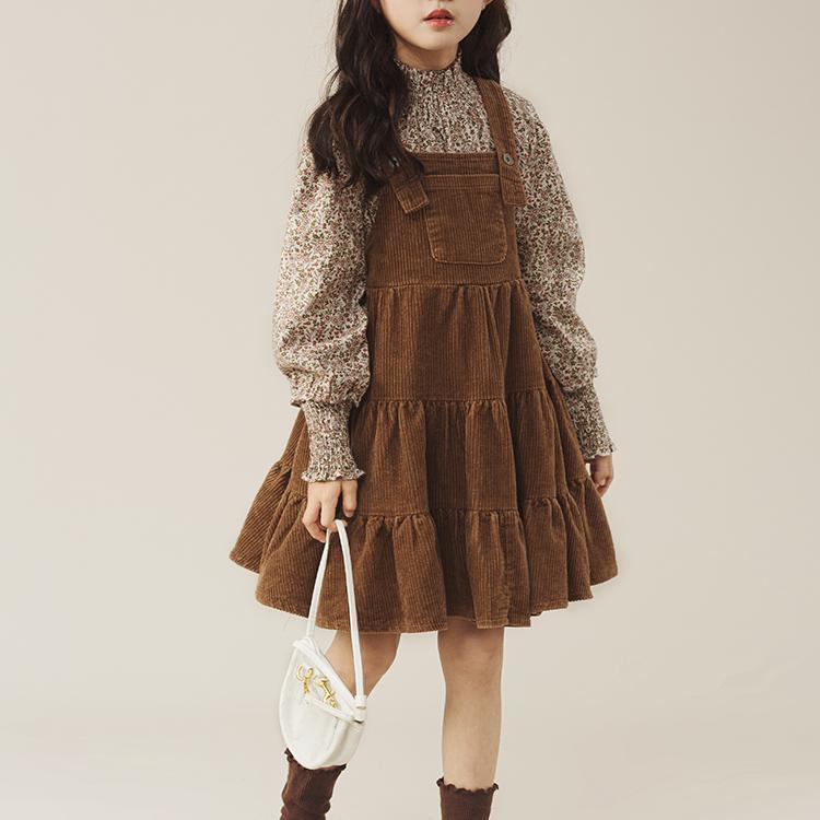 「2024」子供服★トップス+ワンピース★セットアップ★韓国風子供服★100cm〜160cm
