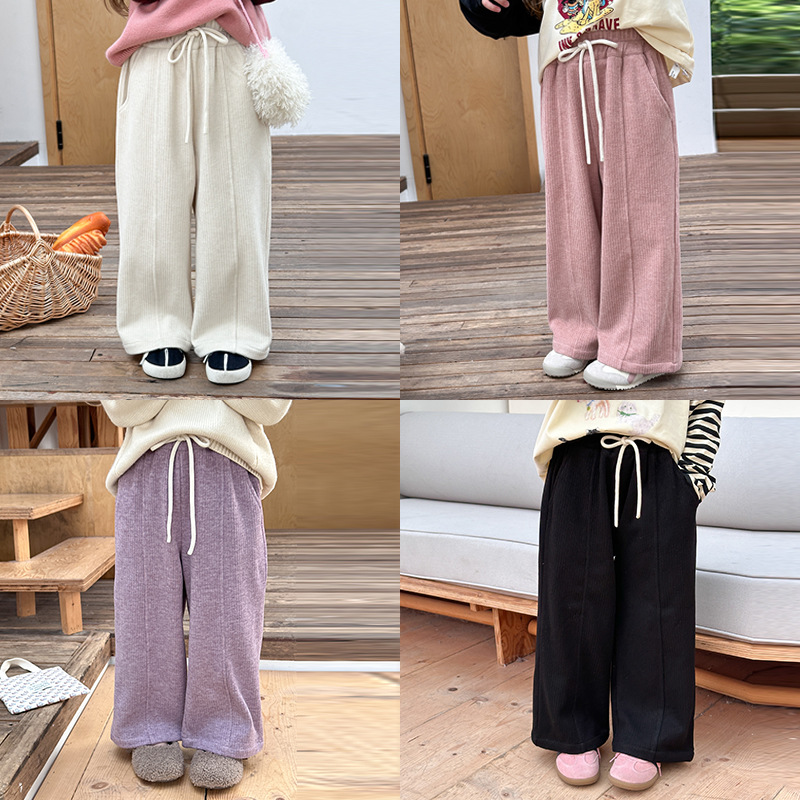 「2024」子供服★ボトムス★ズボン★韓国風子供服★4色90cm〜150cm