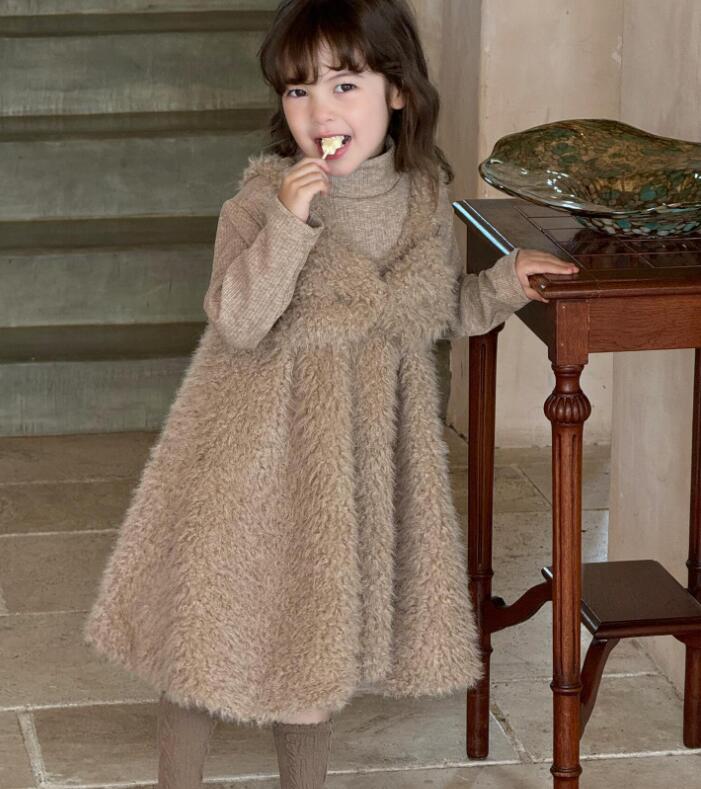 2024秋冬新品J★子供服　ワンピース★90cm〜140cm