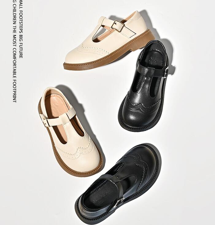 2024新入荷★子供靴★シューズ　単靴★26/16.8cm〜35/22.2cm 2色